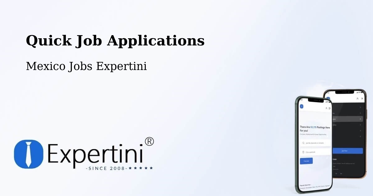 Quick Apply Feature – Cuentepec - Mexico Jobs Expertini